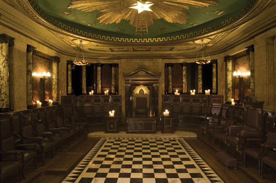 Floor freemason checkered The Checkered